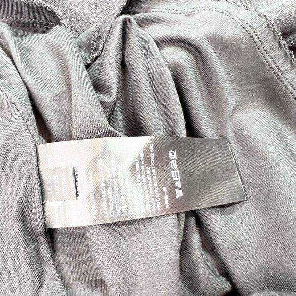 Maeve by Anthropologie Dress Women XS Fit and Flare Linen Blend A Line New Black - Picture 7 of 11